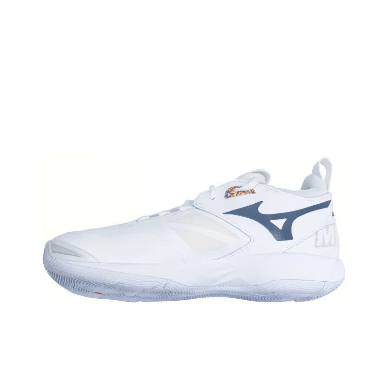 Mizuno Wave Momentum 2 'White Blue'-1