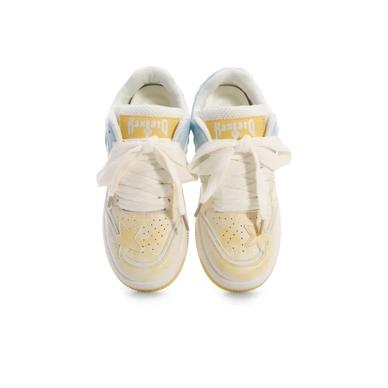 Lovely You Lightweight And Breathable Low-Top Skateboard Shoes Women's-2