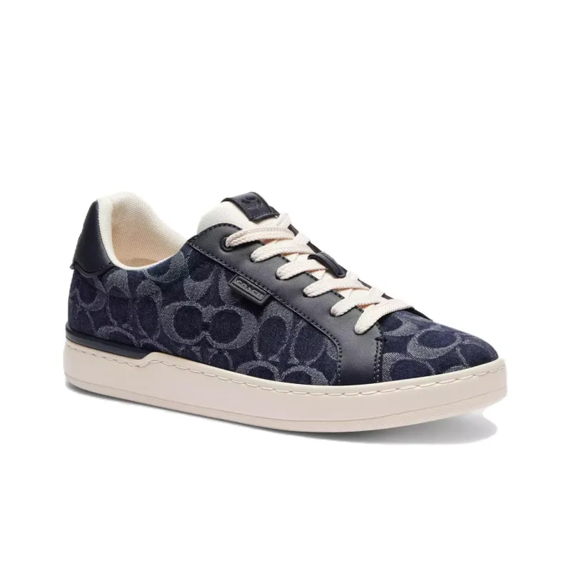COACH Lowline Denim Sneakers-2