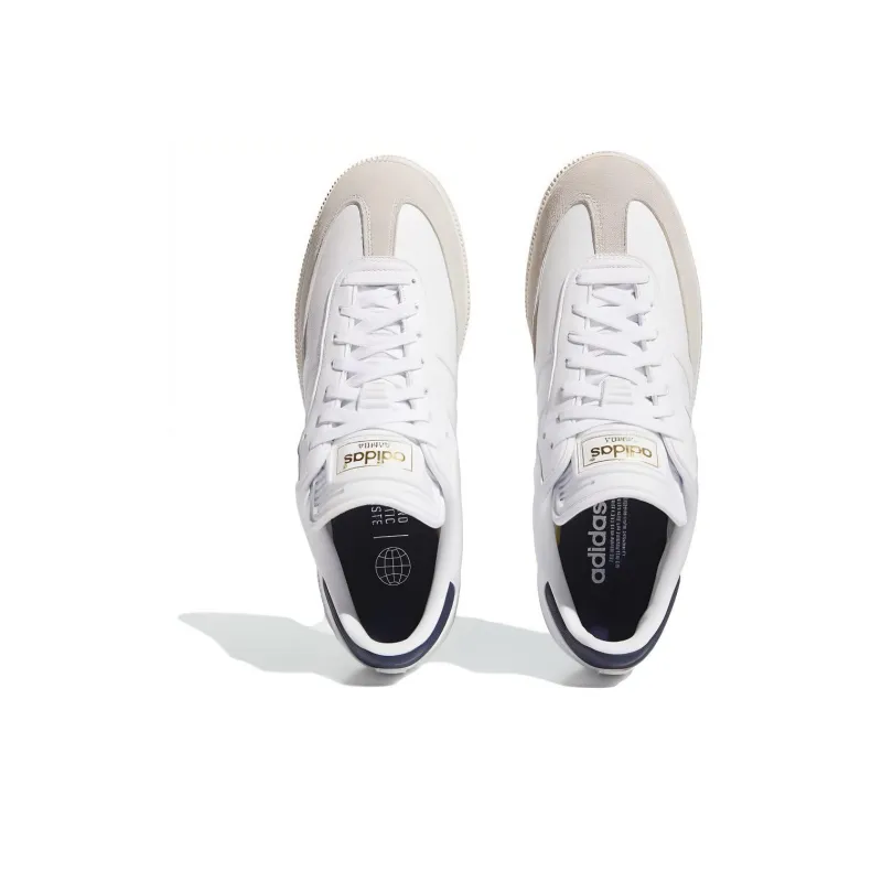 adidas Samba White Collegiate Navy-4