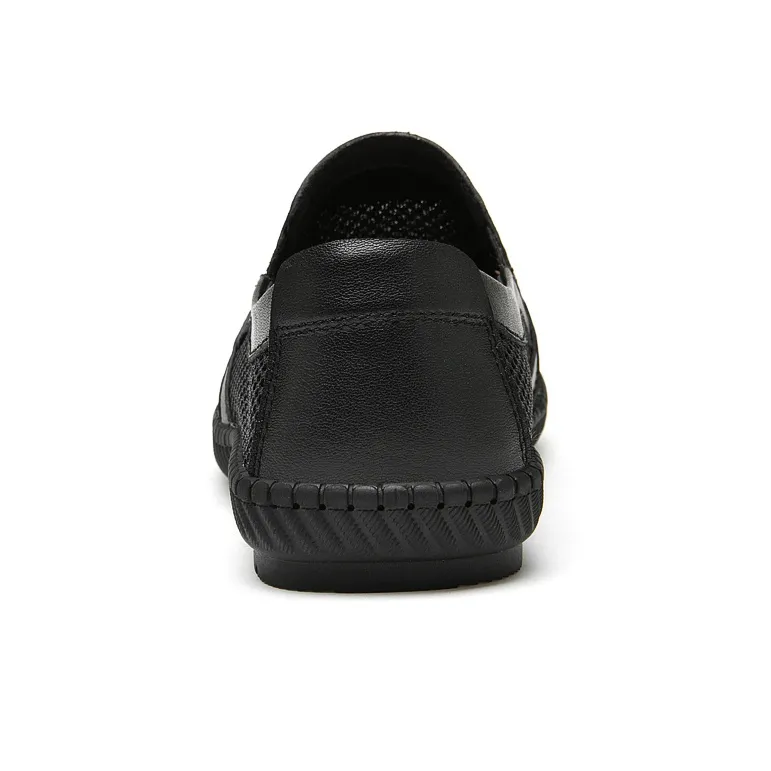 Wen Nai Casual Shoes Men's Black-4