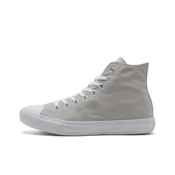 Converse All Star Light Hi Abrasion Resistant Shock Absorbers High Top Canvas Shoes Unisex Gray Japan Version