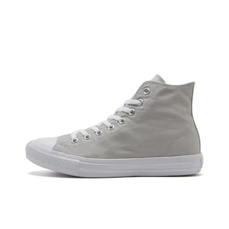 Converse All Star Light Hi Abrasion Resistant Shock Absorbers High Top Canvas Shoes Unisex Gray Japan Version-0
