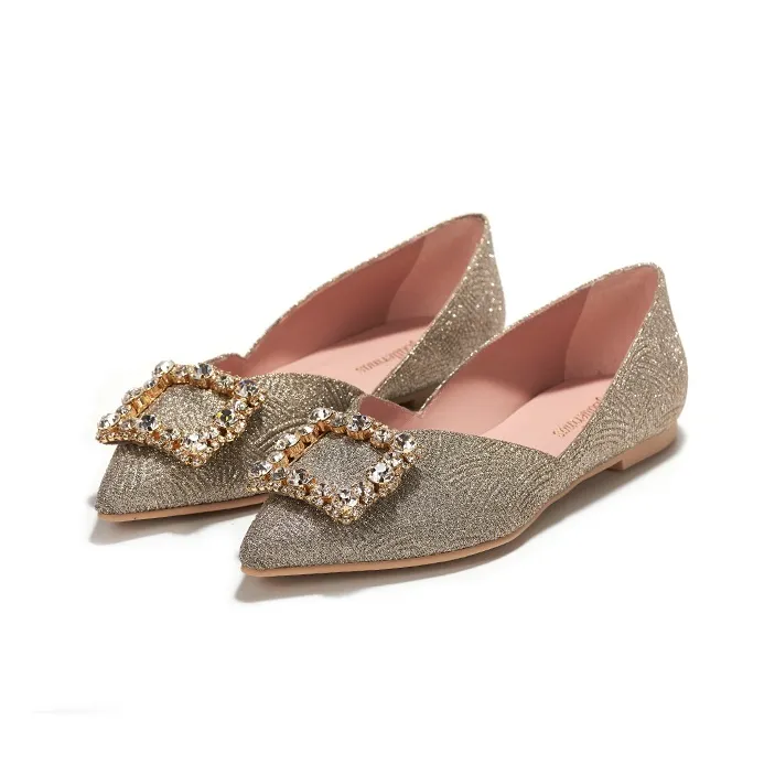 PrettyBallerinas Loafers Women's Gold-2