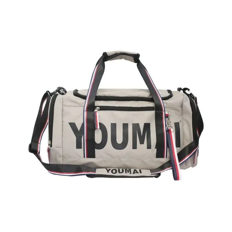 NIGEER Nylon Gym Bag Large Size Unisex Black/Pink/Red/Gray-6