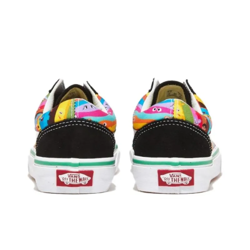 Vans Sesame Street X Old Skool 'Rainbow Stripes'-4