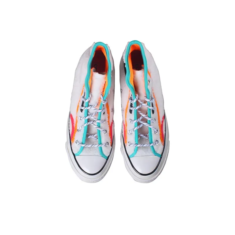 Converse Chuck Taylor All Star 1970s White/Orange-3