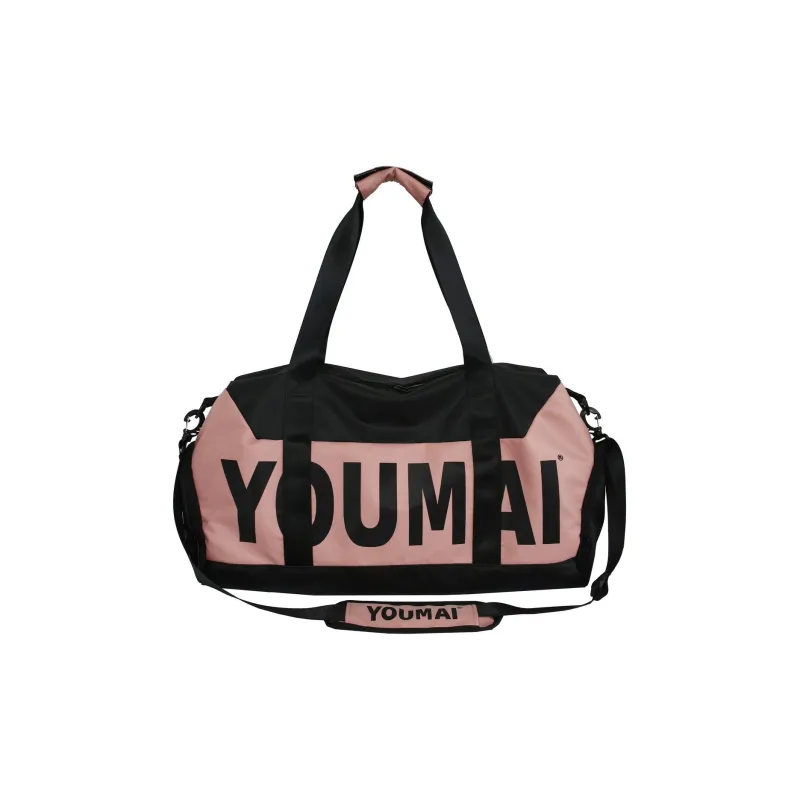 NIGEER Nylon Gym Bag Medium Size Unisex Black/Yellow/Khaki/Pink/Purple-10