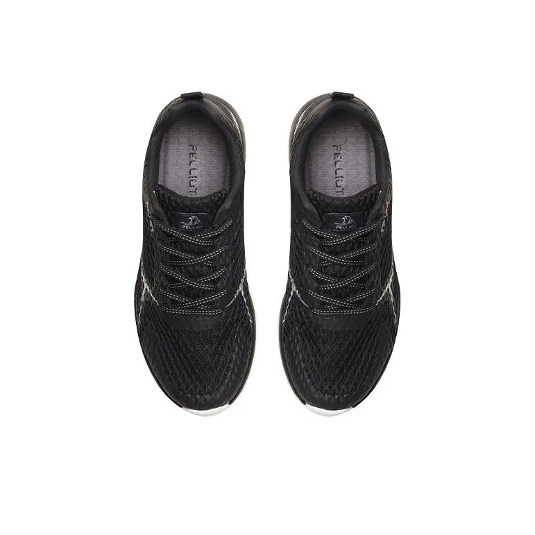 PELLIOT Cushioning Anti-Slip Wear-Resistant Breathability Mid-Top Running Shoes Unisex-23