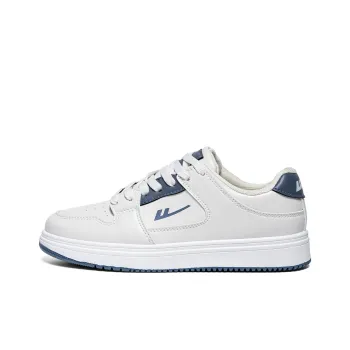 Warrior Anti Slip Wear Resistant Lightweight Breathable Low Top Skateboard Shoes Unisex Dusty Blue