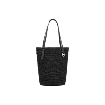 Paco Rabanne Wool Handbag, Shoulder Bag Regular Women's Black