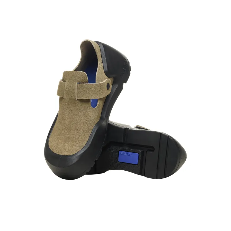 Birkenstock Reykjavik Nubuk Leather Shoes 'Taupe'-5