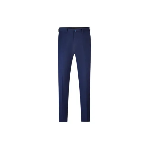 SUNDANCE Suit Trousers Men Navy Blue