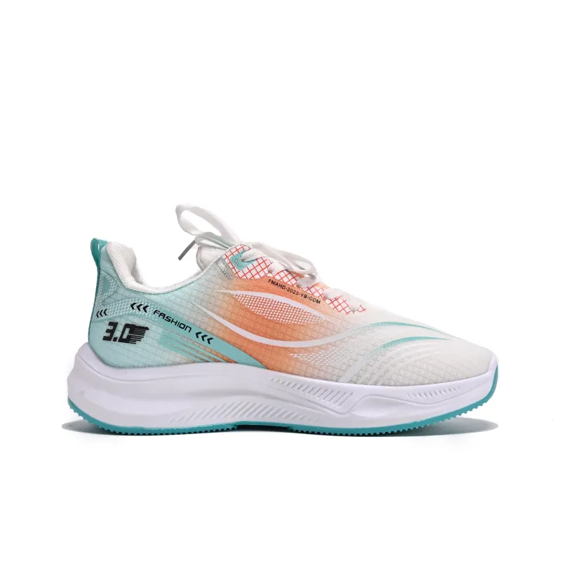 Crocodile Cushioned Slip-Resistant Breathable Lightweight Height Increasing Low-Top Running Shoes Men's-13