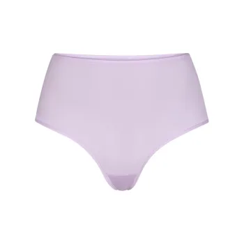 SKIMS FITS EVERYBODY HIGH-WAISTED THONG Underpants Women's 1 Pack LILY/White Lily
