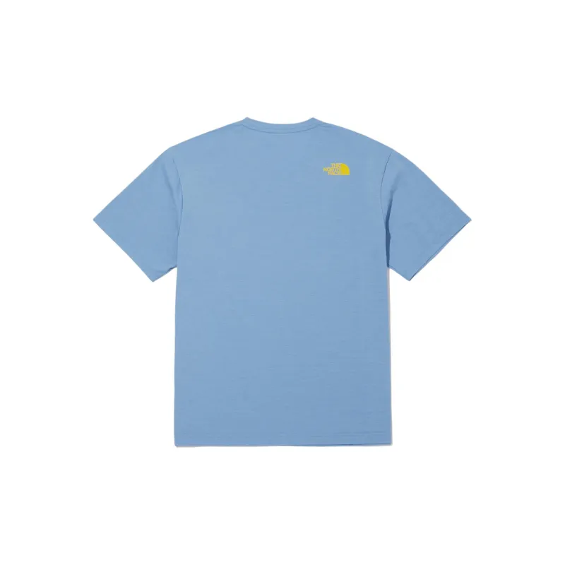 THE NORTH FACE Team Archive S/S R/Tee T Shirt Unisex Blue-1