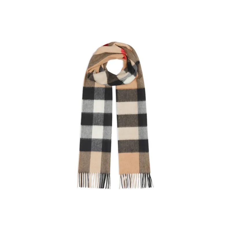 Burberry Vintage Check Cashmere Scarf-0