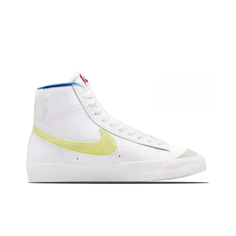 Nike Blazer Mid 77 White Lemon Velcro GS-1