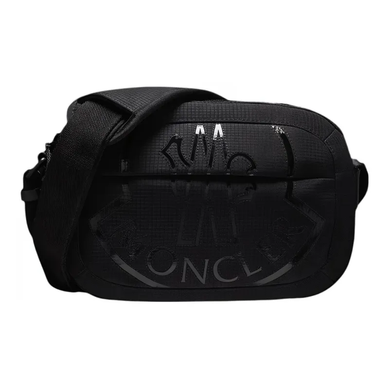 Moncler Logo Printed Zip-Up Camera Bag-0