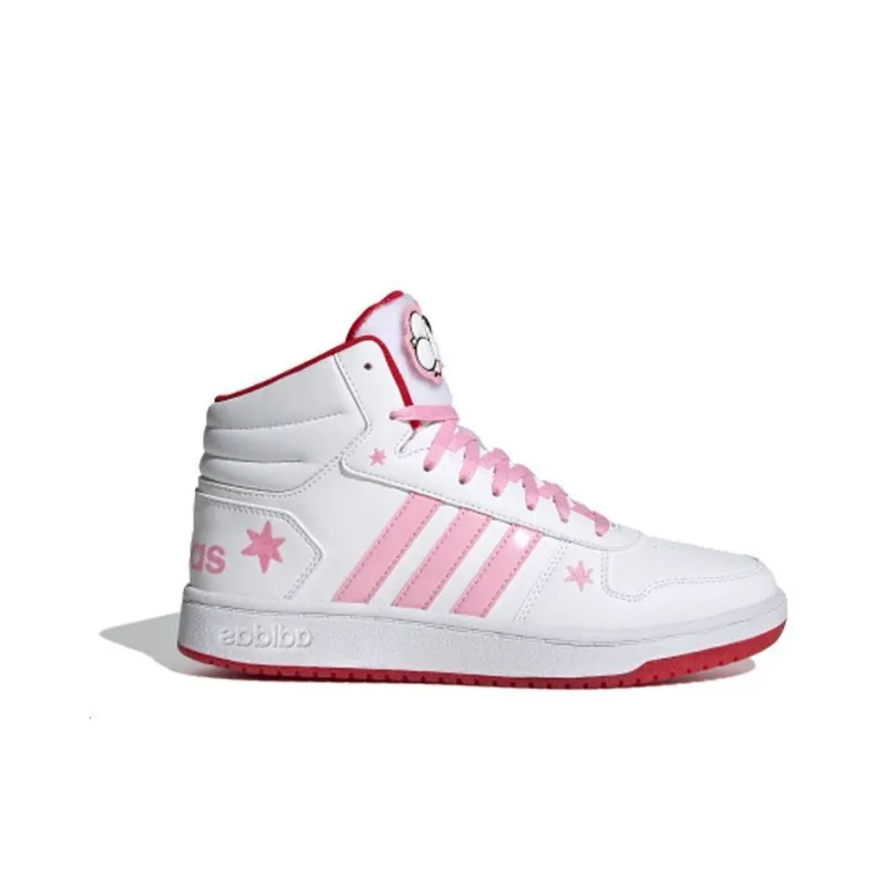 Adidas Neo Hoops 2.0 Mid 'White Pink' Women's-1