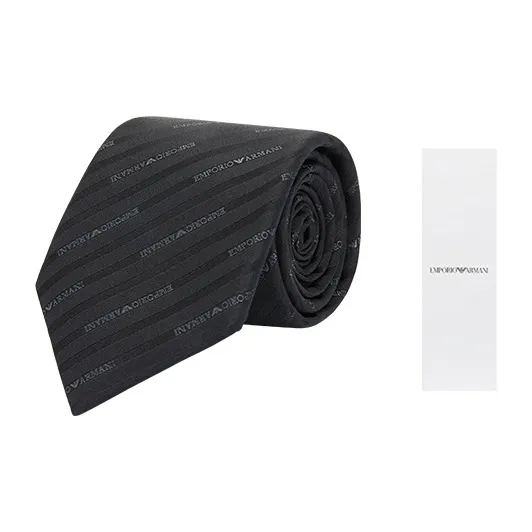 EMPORIO ARMANI Ties Men's Black-1