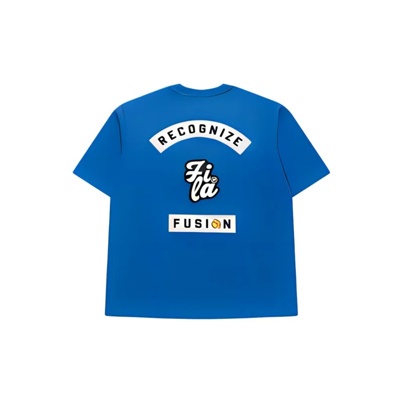 FILA FUSION SS24 T Shirt Men's Cobalt Blue-1