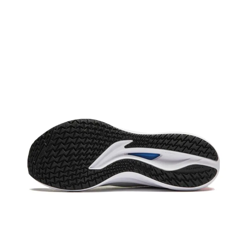 LiNing Red Hare 7 Cushioning Anti Slip And Wear Resistant Lightweight Rebound Low Top Running Shoes Men's Gray White-6