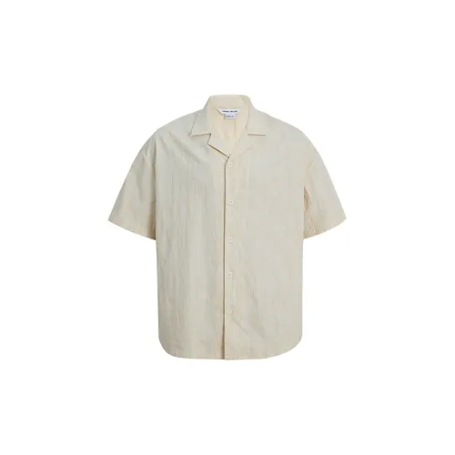 URBAN REVIVO Shirts Men Off White