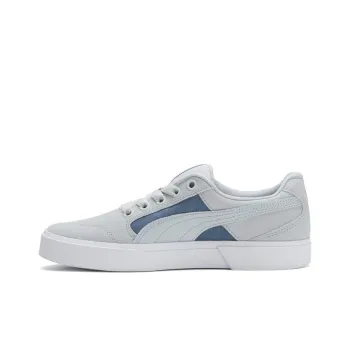 PUMA C Rey Sd Lace Up Cushioning Wear Resistant Low Top Skateboard Shoes Men's Blue