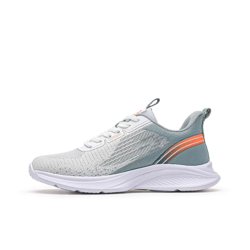 Mulinsen Casual Shoes Unisex Low Top White Blue Orange/White Green Orange-6