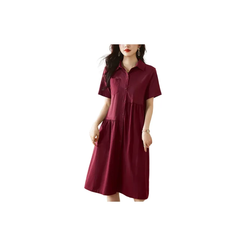 Mula Short Sleeved Dresses Women's-1