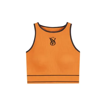 Victoria's Secret Tank Top Women's Orange