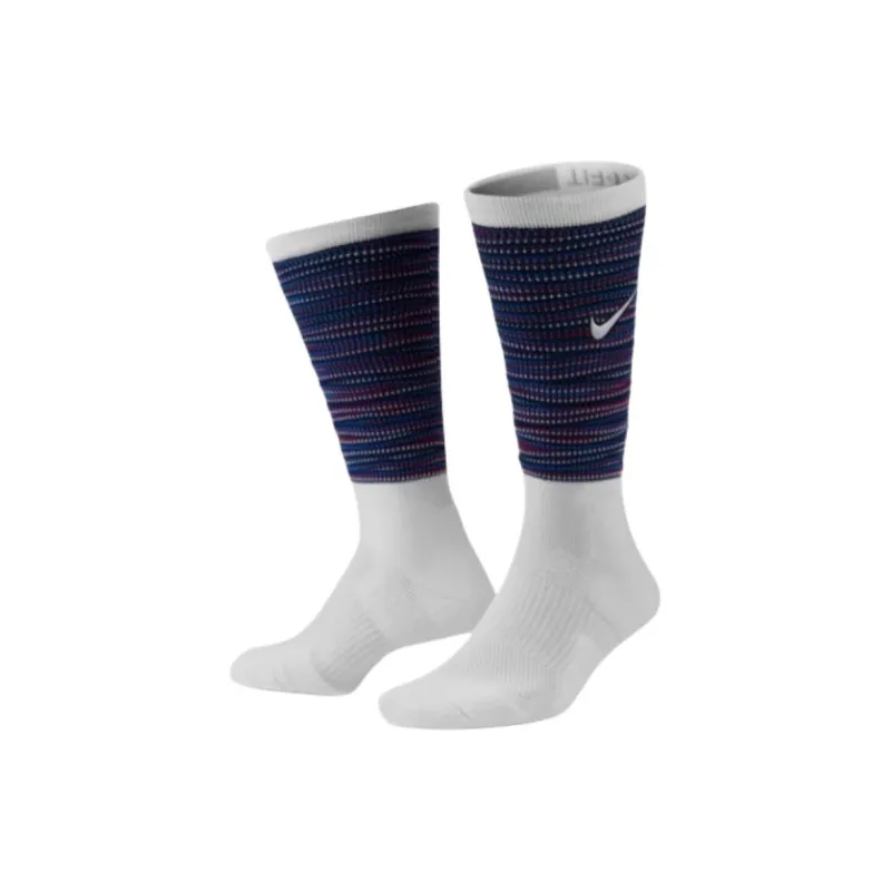 Nike Basketball Socks Unisex White/Black-2