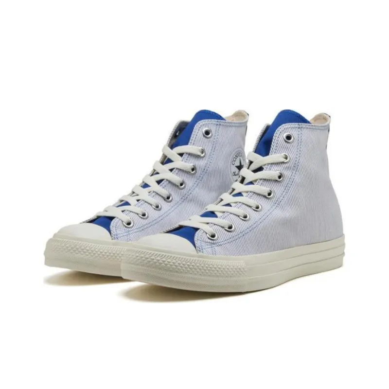 Converse All Star Stripe HI Anti Slip Wear Resistant High Top Canvas Shoes Unisex Purple Japan Version-2