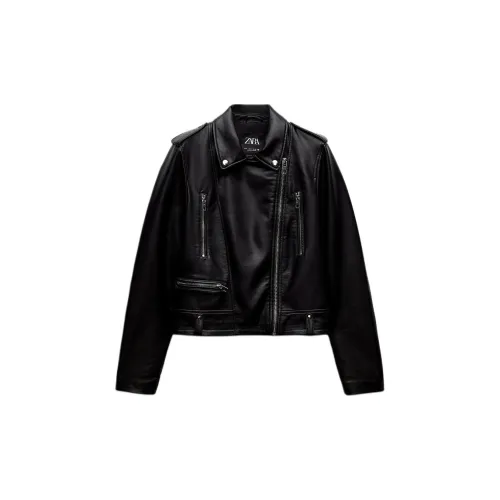 ZARA Jackets Women's Black