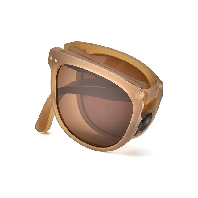 Ournor TR/Memory Plastic Square Sunglasses Unisex Black-6