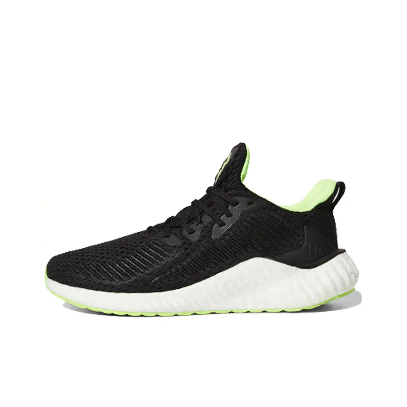 Adidas Alphaboost Black Signal Green-0