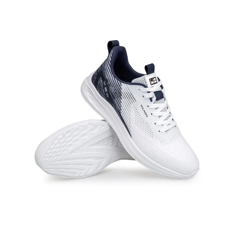 Mulinsen MULINSEN Cushioning Wear-Resistant Quick Dry Lightweight Height Increasing Low-Top Running Shoes Men's-2