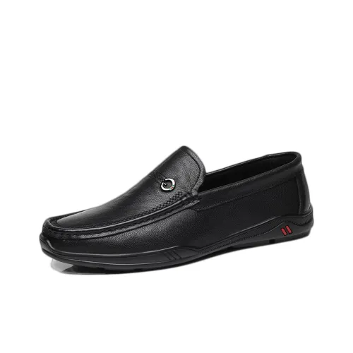 Van can be 8 ° degrees Gommino Loafers Men Black