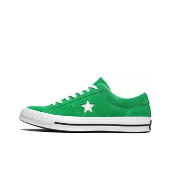 One Star Converse Ox 'Green Suede'