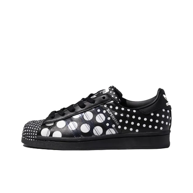 adidas originals Superstar Black Polka-0