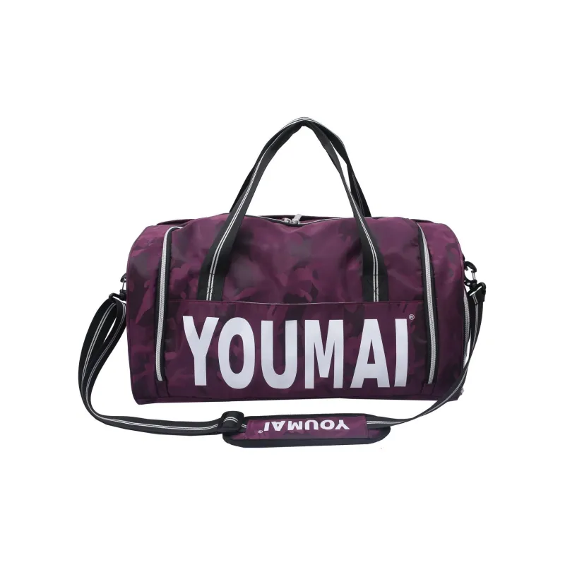 NIGEER Nylon Gym Bag Medium Size Unisex Black/Purple/Khaki/Red/Pink-5