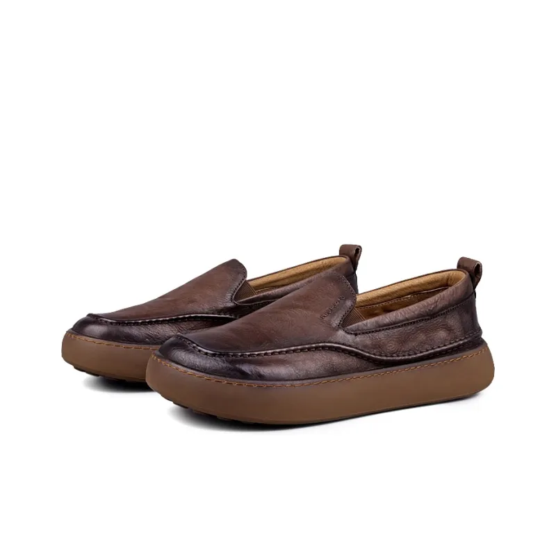 New Korea Loafers Low-Top Men's-8