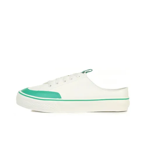 FILA Vulc 13 Skateboard Shoes Unisex Low-Top White/Green