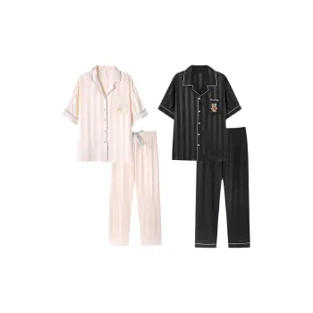 Ta Yan Pajama Set Men's Pink/Black