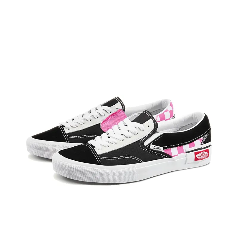 Vans Classic Slip On Cap 'Checkerboard Black Pink'-2