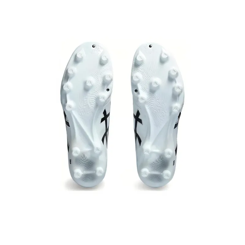 Asics DS LIGHT FG Firm Ground Cushioning, Wear Resistant Soccer Shoes Unisex White Black-5