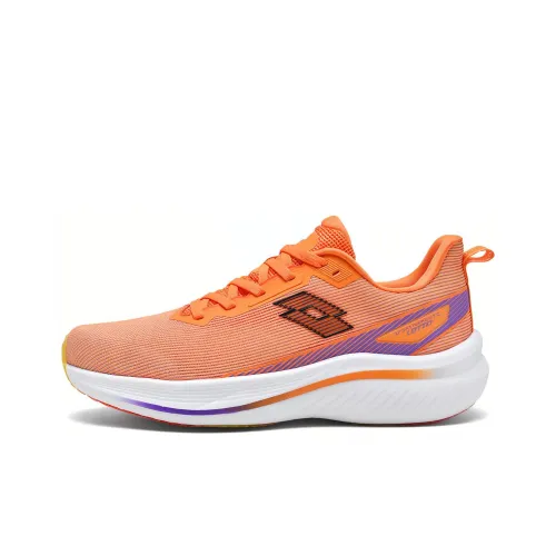 LOTTO Diamond Running Shoes Men Low-Top Melon Orange