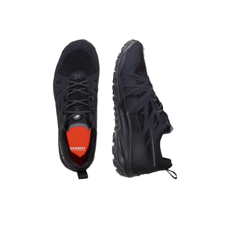 MAMMUT Saentis Cushioning, Wear Resistant Low Top Running Shoes Men's Black-3