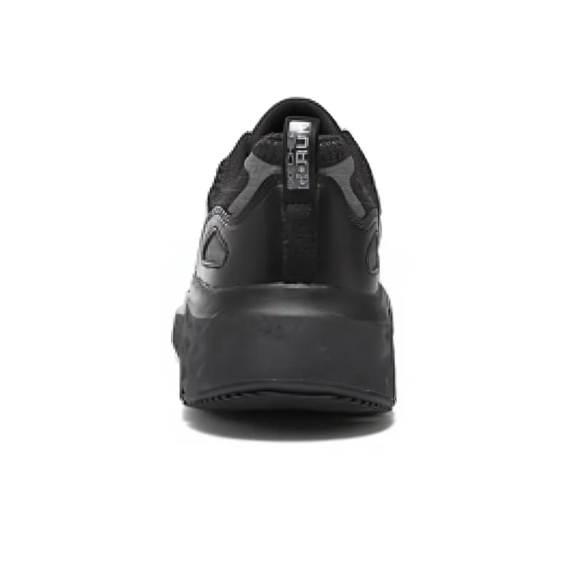 Skechers Cushioning Wear Resistant Low Top Casual Running Shoes Women's Black-3
